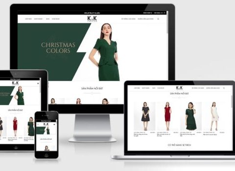 Theme WordPress thời trang mẫu số 7 – KK Fashion