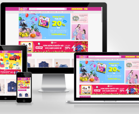 Theme WordPress thời trang trẻ em đã Việt hóa – Full Code