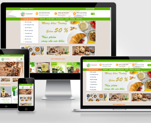 Theme WordPress bán thực phẩm chức năng
