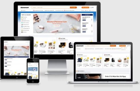 Theme WordPress thương mại điện tử cao cấp số 7 – ekomMart
