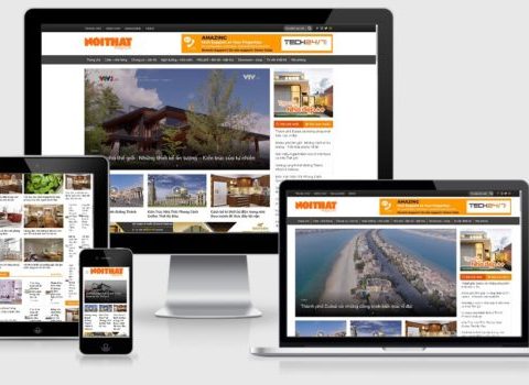 Theme wordpress tin tức / blog mẫu số 4