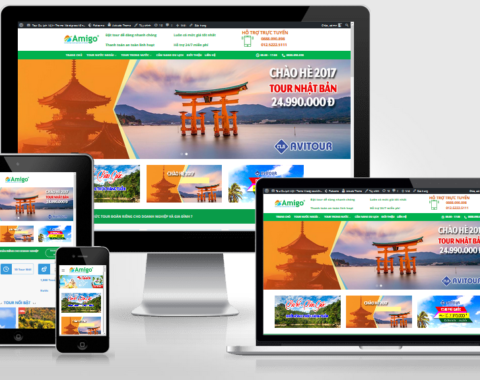 Theme WordPress giới thiệu tour du lịch Việt hóa