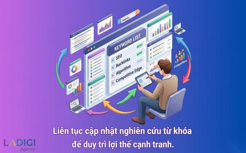 Keyword Research là gì? Hướng dẫn nghiên cứu từ khóa hiệu quả 11 Liên tục cập nhật từ khóa để duy trì lợi thế cạnh tranh