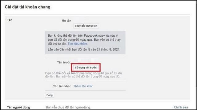 Cách đổi tên Facebook nhanh chóng trên điện thoại, máy tính đặt tên 2025 47