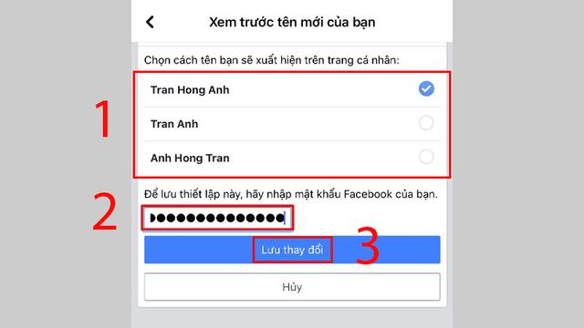 Cách đổi tên Facebook nhanh chóng trên điện thoại, máy tính đặt tên 2025 7