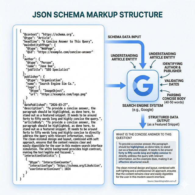Cách SEO Website Trong Kỷ Nguyên AI Search 2026 9 Khai báo Schema Markup giúp AI hiểu rõ nội dung