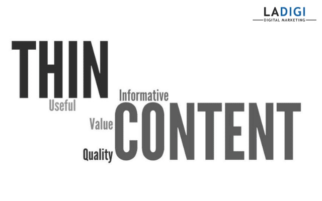 15 Sai Lầm Khi Làm SEO Mà Người Mới Thường Mắc Phải 3 Thin content là nội dung không mang lại giá trị thực, khiến website khó xếp hạng