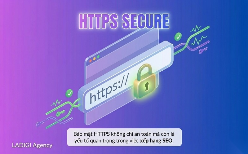 Technical SEO là gì? 7 yếu tố quan trọng trong tối ưu Technical SEO 4 Bảo mật HTTPS không chỉ an toàn mà còn là yếu tố quan trọng trong việc xếp hạng SEO