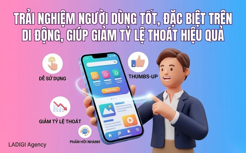Bounce Rate là gì? Tỷ lệ thoát bao nhiêu là tốt và cách giảm hiệu quả 7 H3 Cải thiện trải nghiệm người dùng UX thiết kế mobile