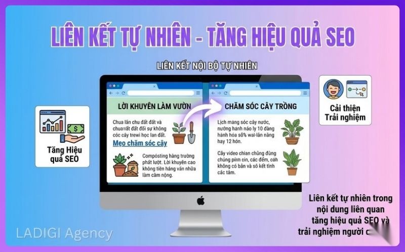 Backlink là gì? Cách xây dựng Backlink chất lượng hiệu quả cho SEO 5 Liên kết tự nhiên trong nội dung liên quan tăng hiệu quả SEO và trải nghiệm người dùng