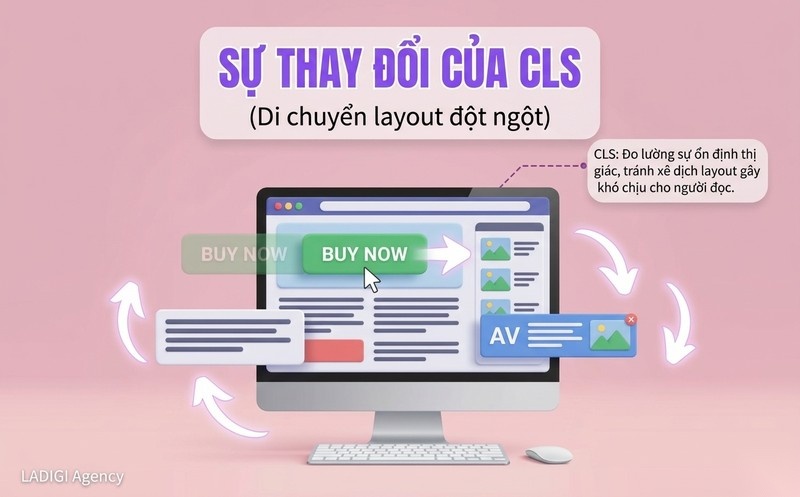 Core Web Vitals là gì? Các chỉ số cốt lõi và hướng tối ưu hiệu suất website 3 Cumulative Layout Shift CLS