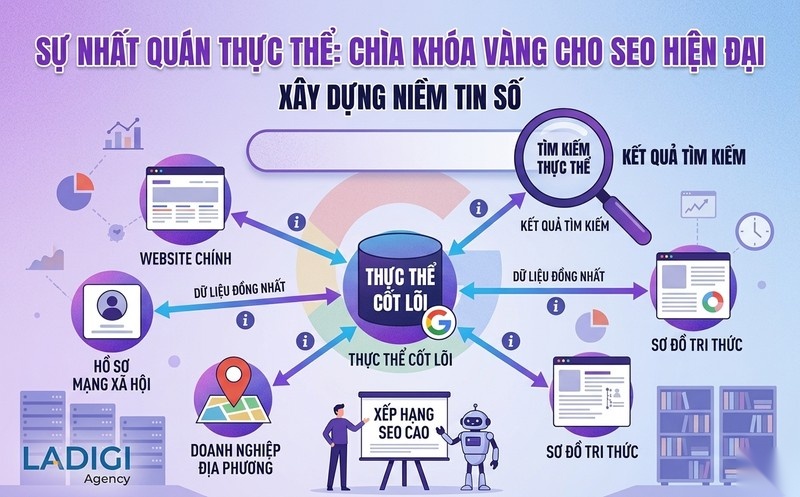 Entity Consistency là gì? Tầm quan trọng của Entity Consistency trong SEO 2 Entity Consistency là gì Tầm quan trọng và cách xây dựng nhất quán thực thể trong SEO