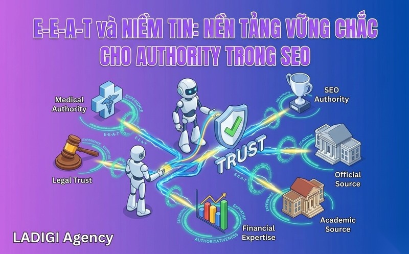 Entity Consistency là gì? Tầm quan trọng của Entity Consistency trong SEO 3 Củng cố E E A T và Trust Niềm tin của Google và AI