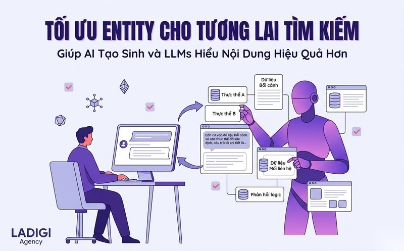 Entity SEO là gì? Tại sao Entity SEO lại quan trọng trong SEO hiện đại? 8 Tối ưu Entity để tương thích với AI tạo sinh và LLMs Chuẩn bị cho tương lai tìm kiếm