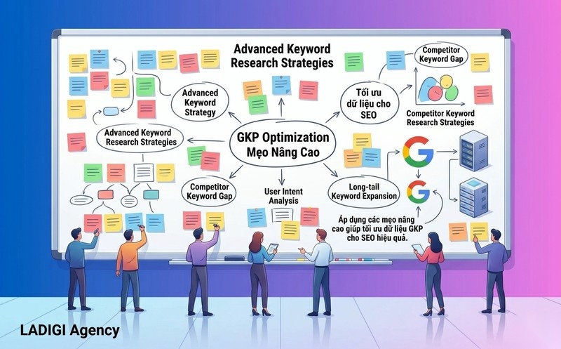 Google Keyword Planner là gì? Hướng dẫn sử dụng và Chiến lược tối ưu Keyword 8 Chiến lược và Mẹo nâng cao để tối ưu dữ liệu GKP cho SEO