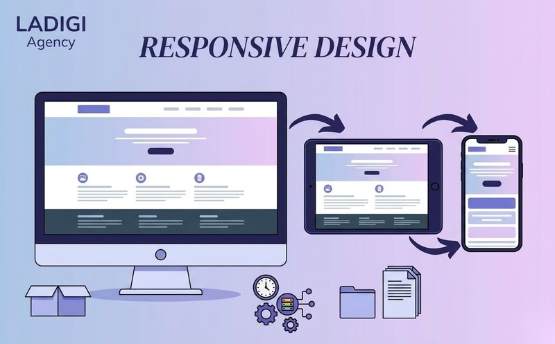 Google Mobile-Friendly là gì? 6 tiêu chí chính của một website Mobile-Friendly chuẩn Google 4 Thiết kế đáp ứng Responsive Design