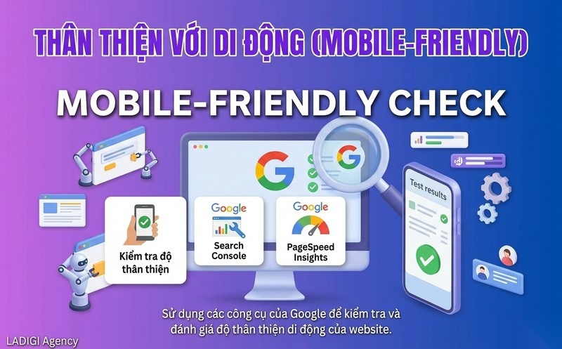 Google Mobile-Friendly là gì? 6 tiêu chí chính của một website Mobile-Friendly chuẩn Google 6 Cách kiểm tra tính thân thiện của website với di động