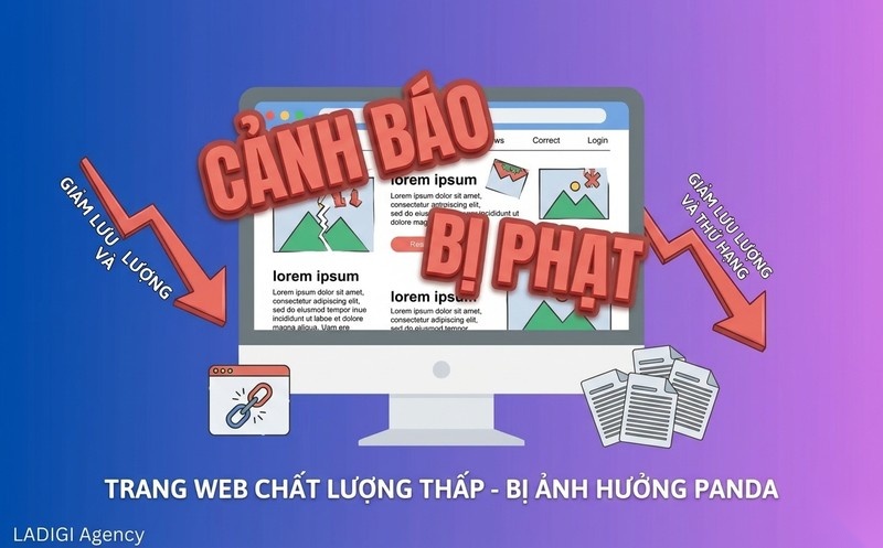 Google Panda là gì? Bản chất và lịch sử phát triển của thuật toán Panda 4 H2 Dấu hiệu và nguyên nhân website bị ảnh hưởng bởi Panda Liên hệ E E A T