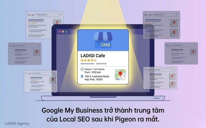 Google Pigeon là gì? Thuật toán Google Pigeon hoạt động như thế nào? 8 Nâng cao tầm quan trọng Google My Business