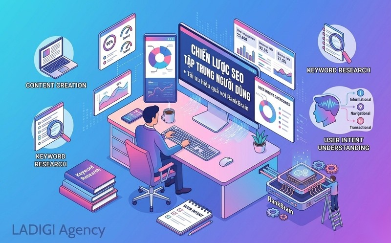 Google RankBrain là gì? Nguyên lý hoạt động của Google RankBrain 5 H2 Chiến lược tối ưu SEO hiệu quả cho Google RankBrain