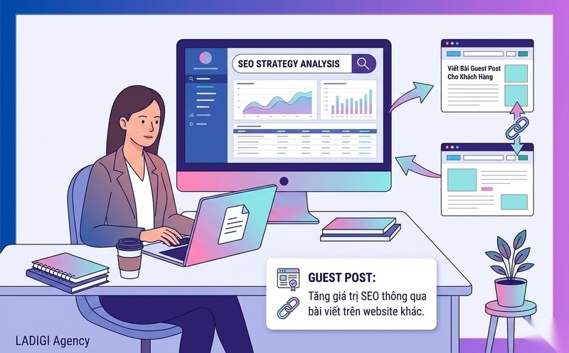 Guest Post là gì? Triển khai Guest Post như thế nào cho hiệu quả? 1 Guest Post là gì Định nghĩa và vai trò trong SEO