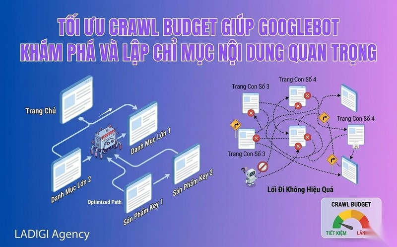 Indexing là gì? Quy trình hoạt động và tối ưu hóa để Google lập chỉ mục website. 5 Cải thiện Crawl Budget Loại bỏ trang không cần thiết tối ưu hóa robots txt