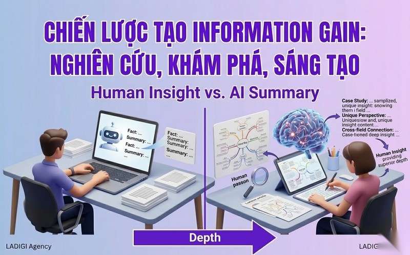 Information Gain là gì? Tại sao Information Gain quan trọng trong SEO? 5 Information Gain trong kỷ nguyên SEO AI Xu hướng và thách thức