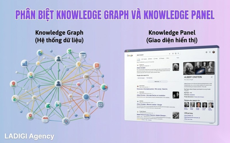 Knowledge Graph là gì? Tầm quan trọng và cách tối ưu cho SEO 10 Phân biệt Knowledge Graph và Knowledge Panel