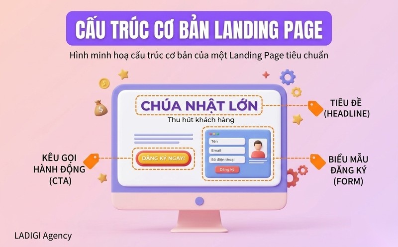 Landing Page là gì? Vai trò và hướng dẫn thiết kế tối ưu chuyển đổi 1 Landing Page là gì