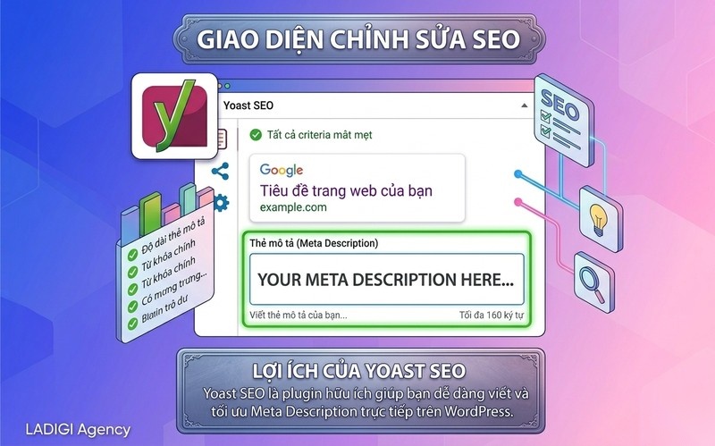 Meta Description là gì? Cách viết và tối ưu chuẩn SEO hiệu quả 9 Plugin Yoast SEO