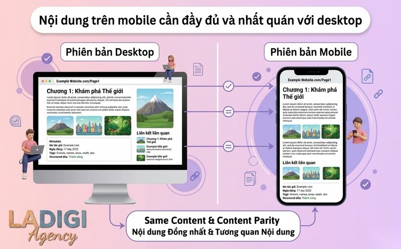 Mobile-First Indexing là gì? 6 bước tối ưu website cho Mobile-First Indexing 7 Đảm bảo nội dung đầy đủ và nhất quán trên mobile Content Parity