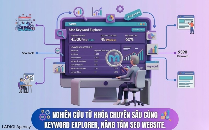 Moz là gì? Vai trò của Moz trong hệ sinh thái SEO 6 Nghiên cứu từ khóa với Keyword Explorer