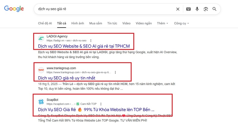 SEO Content là gì? Cách tối ưu nội dung chuẩn SEO hiệu quả 5 Phân tích đối thủ đang top để tìm khoảng trống nội dung và cơ hội vượt trội