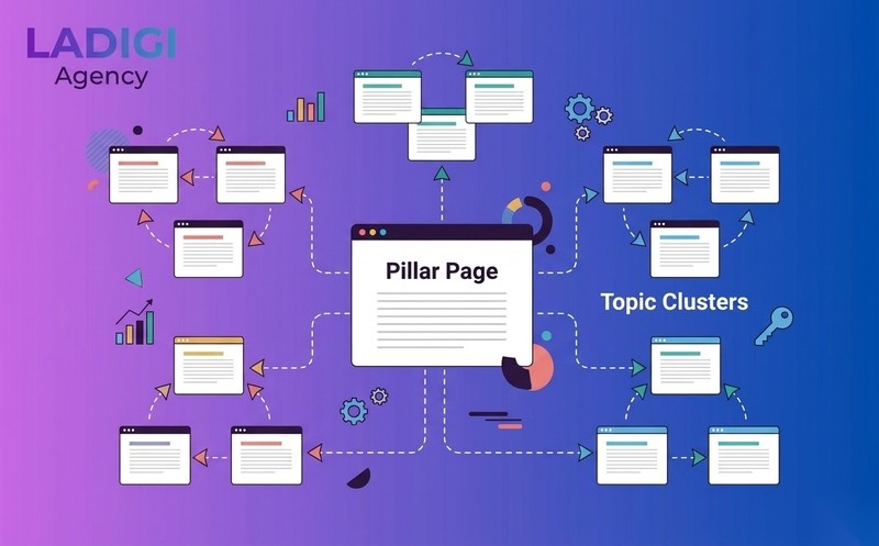Pillar Page là gì? 6 bước triển khai Pillar Page hiệu quả 6 Tối ưu hóa cấu trúc liên kết nội bộ và phân bổ PageRank