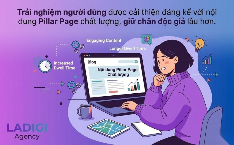 Pillar Page là gì? 6 bước triển khai Pillar Page hiệu quả 7 Cải thiện trải nghiệm người dùng và thời gian trên trang