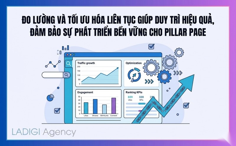 Pillar Page là gì? 6 bước triển khai Pillar Page hiệu quả 10 Đo lường và tối ưu Pillar Page bền vững Chiến lược phát triển dài hạn