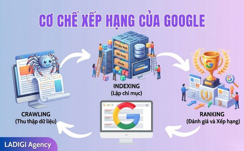 Ranking là gì? Hiểu rõ thứ hạng website và các yếu tố ảnh hưởng 4 2 Google xếp hạng website như thế nào Cơ chế hoạt động