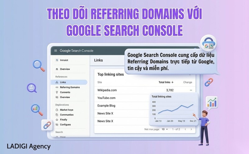 Referring Domains là gì? Phân biệt Backlink, cách kiểm tra và xây dựng hiệu quả 5 Kiểm tra Referring Domains với Google Search Console Nguồn chính thống
