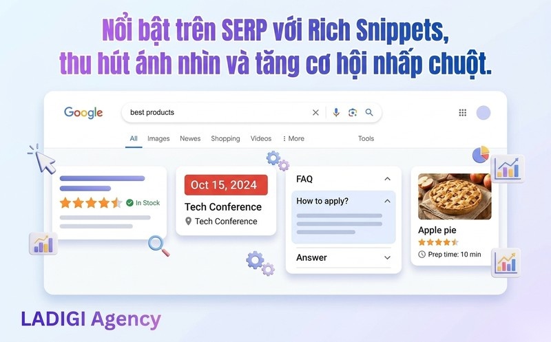 Schema Markup là gì? Schema Markup tác động đến SEO như thế nào? 3 Tăng khả năng hiển thị trên SERP Rich Snippets Rich Results