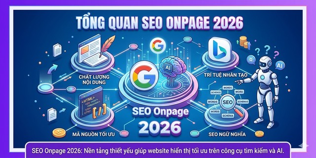 SEO On-Page là gì? Checklist SEO Onpage đầy đủ 2026 1 SEO Onpage là tập hợp các kỹ thuật tối ưu hóa trực tiếp trên các trang riêng lẻ của website,