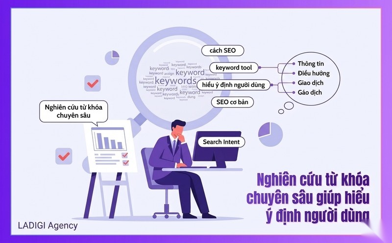 SEO Strategy là gì? Hướng dẫn cách xây dựng chiến lược SEO hiệu quả 4 Nghiên cứu từ khóa Search Intent Analysis