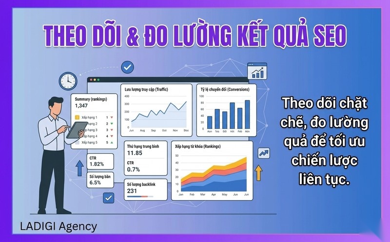 SEO Strategy là gì? Hướng dẫn cách xây dựng chiến lược SEO hiệu quả 8 Theo dõi và đo lường kết quả