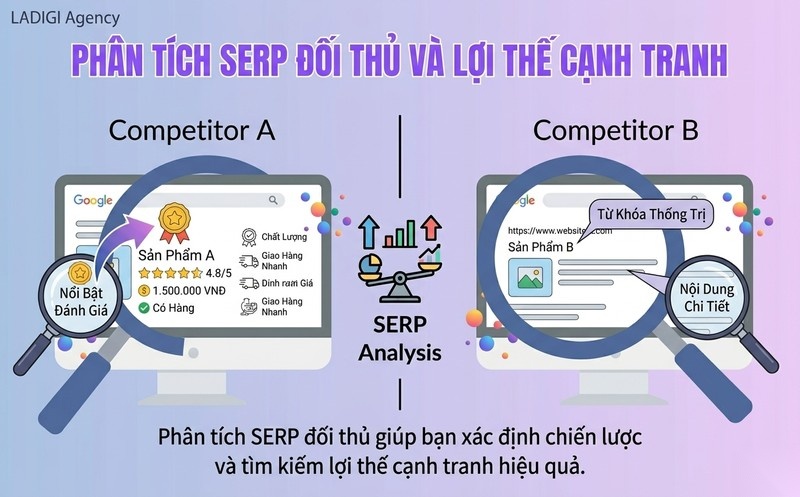 SERP là gì? Tầm quan trọng, các tính năng và chiến lược tối ưu hiệu quả 6 Nhận diện đối thủ cạnh tranh Competitor Analysis