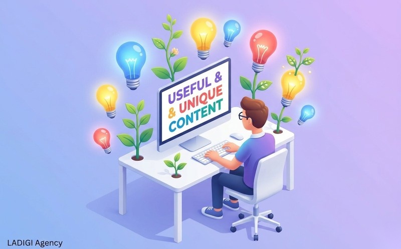 SpamBrain là gì? Cơ chế hoạt động của SpamBrain 9 5 2 Tập trung tạo nội dung hữu ích độc đáo Giá trị thực cho người dùng