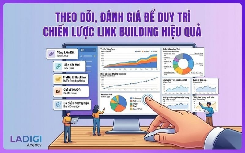 Link Building là gì? Cách xây dựng liên kết chất lượng cho website 5 Theo dõi, đánh giá để duy trì chiến lược Link Building hiệu quả