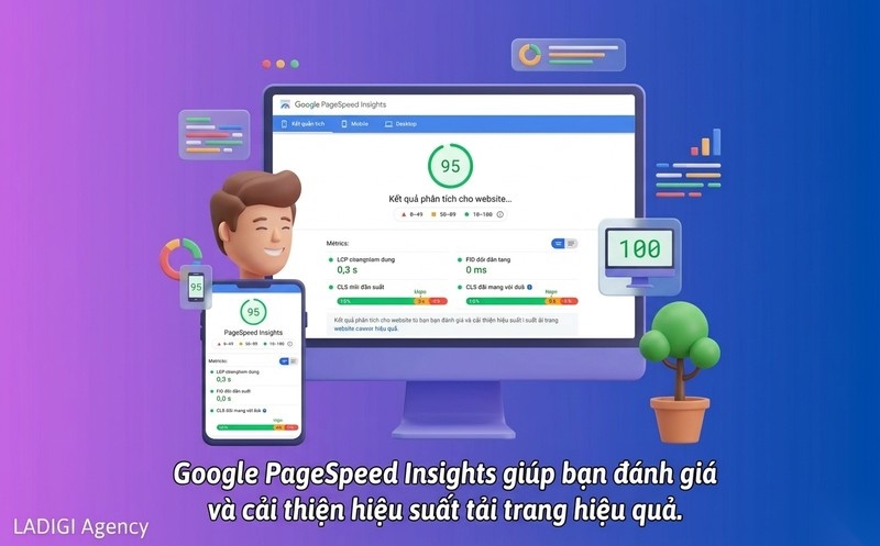 Tốc độ tải trang (Page Speed) là gì? 6 yếu tố chính ảnh hưởng đến Tốc độ tải trang 1 Google PageSpeed Insights là gì và tầm quan trọng của nó Công cụ và ảnh hưởng