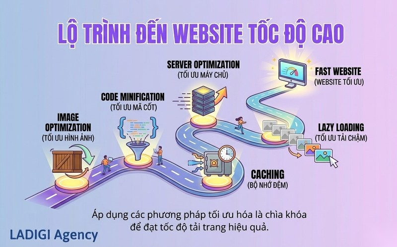 Tốc độ tải trang (Page Speed) là gì? 6 yếu tố chính ảnh hưởng đến Tốc độ tải trang 6 Hướng dẫn các cách tối ưu Tốc độ tải trang hiệu quả Thực hành tối ưu tổng thể