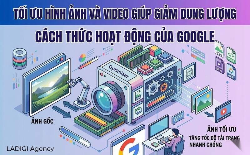 Tốc độ tải trang (Page Speed) là gì? 6 yếu tố chính ảnh hưởng đến Tốc độ tải trang 8 Tối ưu hóa hình ảnh và video trên website