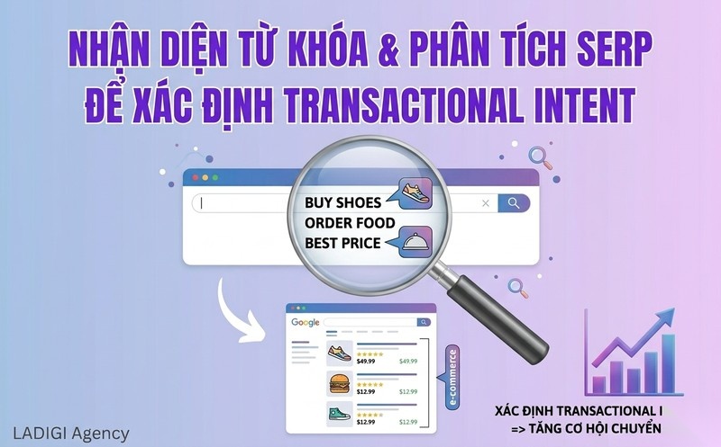 Transactional Intent là gì? Cách tối ưu để tăng chuyển đổi hiệu quả 3 3 1 Các dấu hiệu nhận biết Transactional Intent Từ khóa SERP