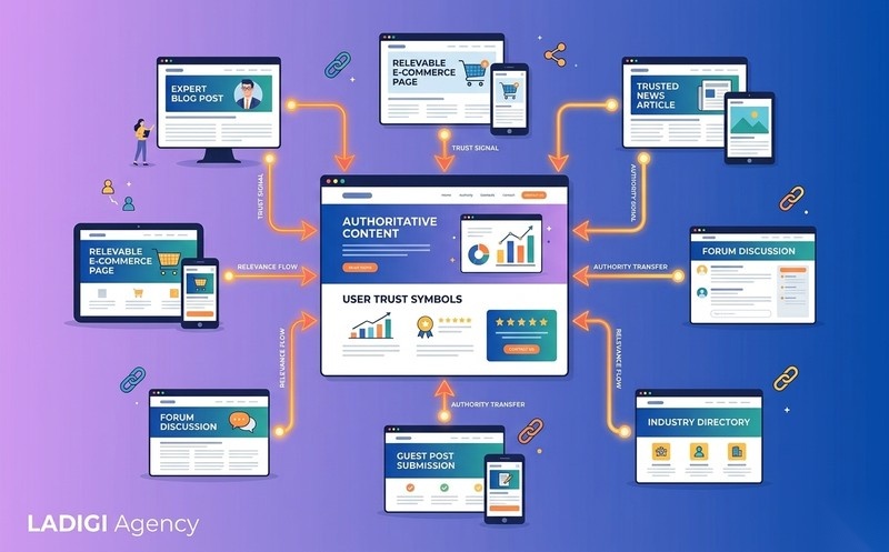 Authoritativeness trong E-E-A-T là gì? 5 phương pháp tối ưu thẩm quyền website 6 H3 Xây dựng hệ thống backlink uy tín